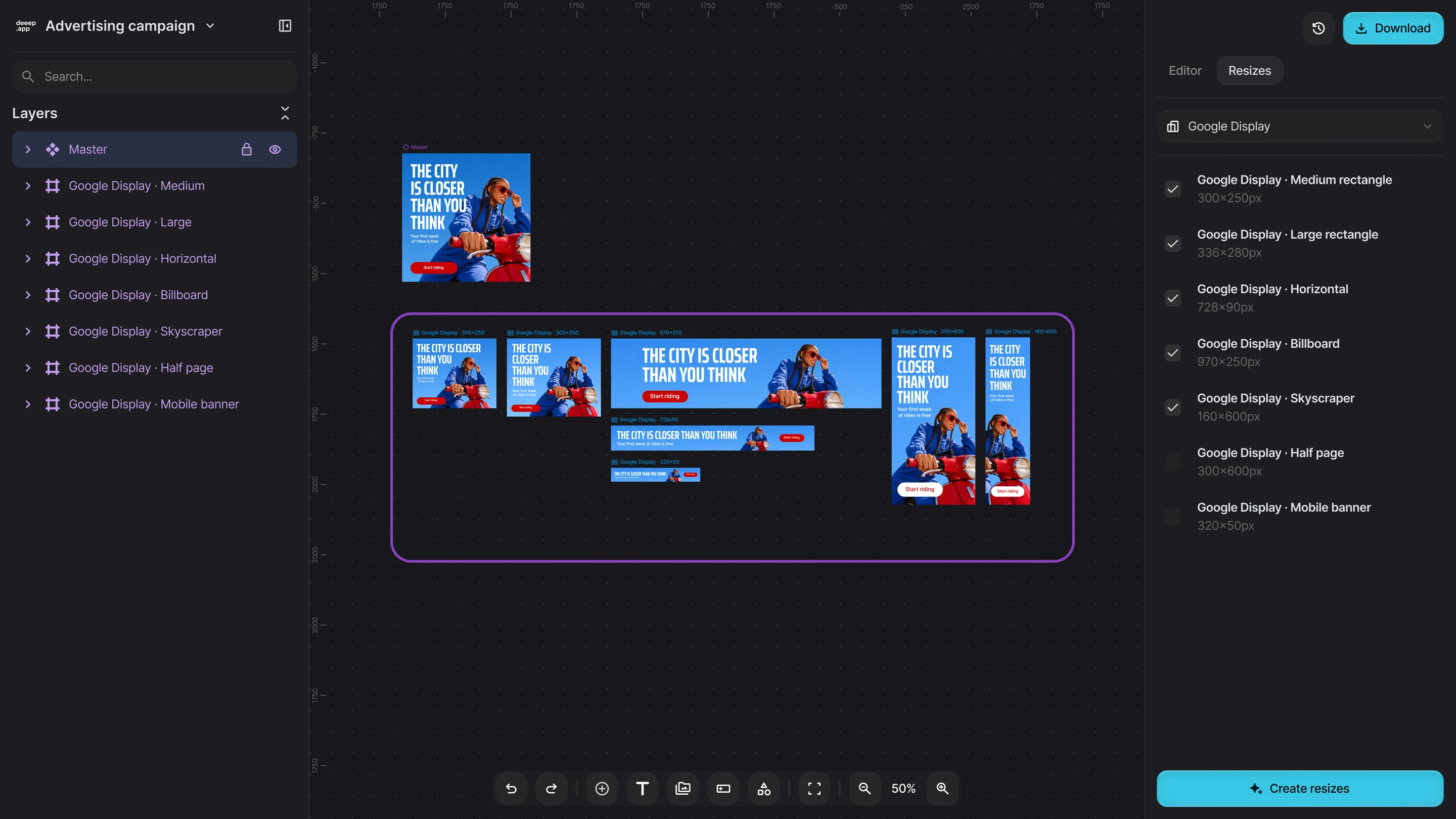 AI ad creative, always on-system