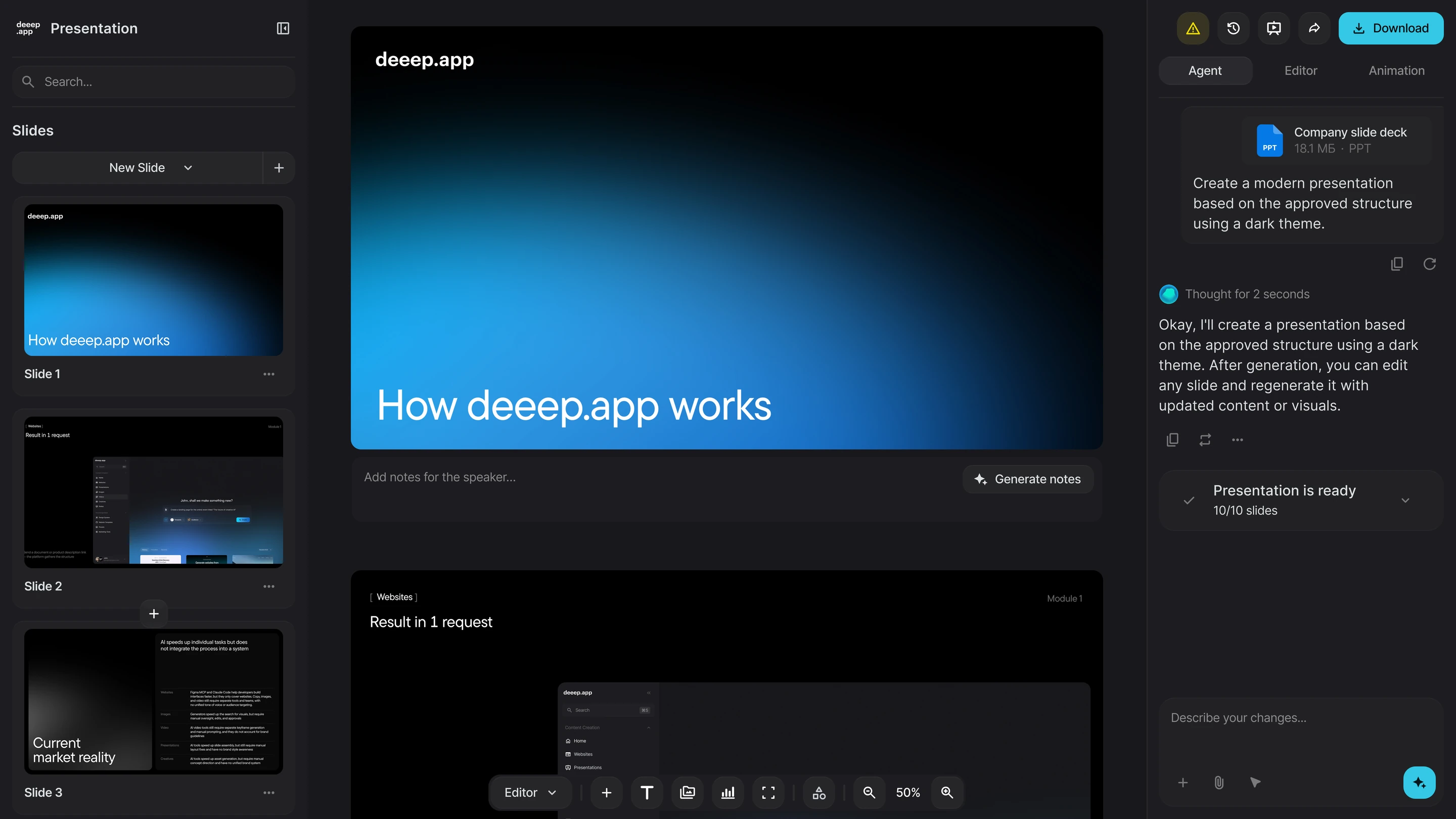 AI decks that stay true to your design system